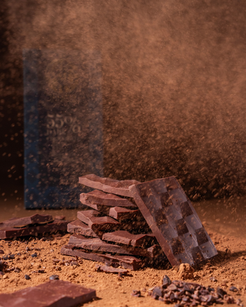 55% Dark Chocolate Bar (80g, 1 Bar)