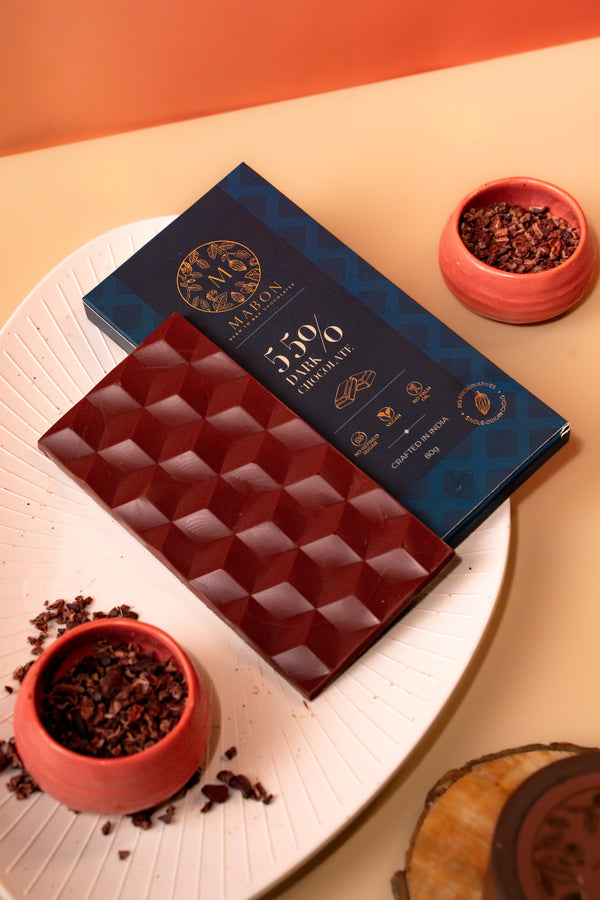 55% Dark Chocolate Bar 80g - alternate