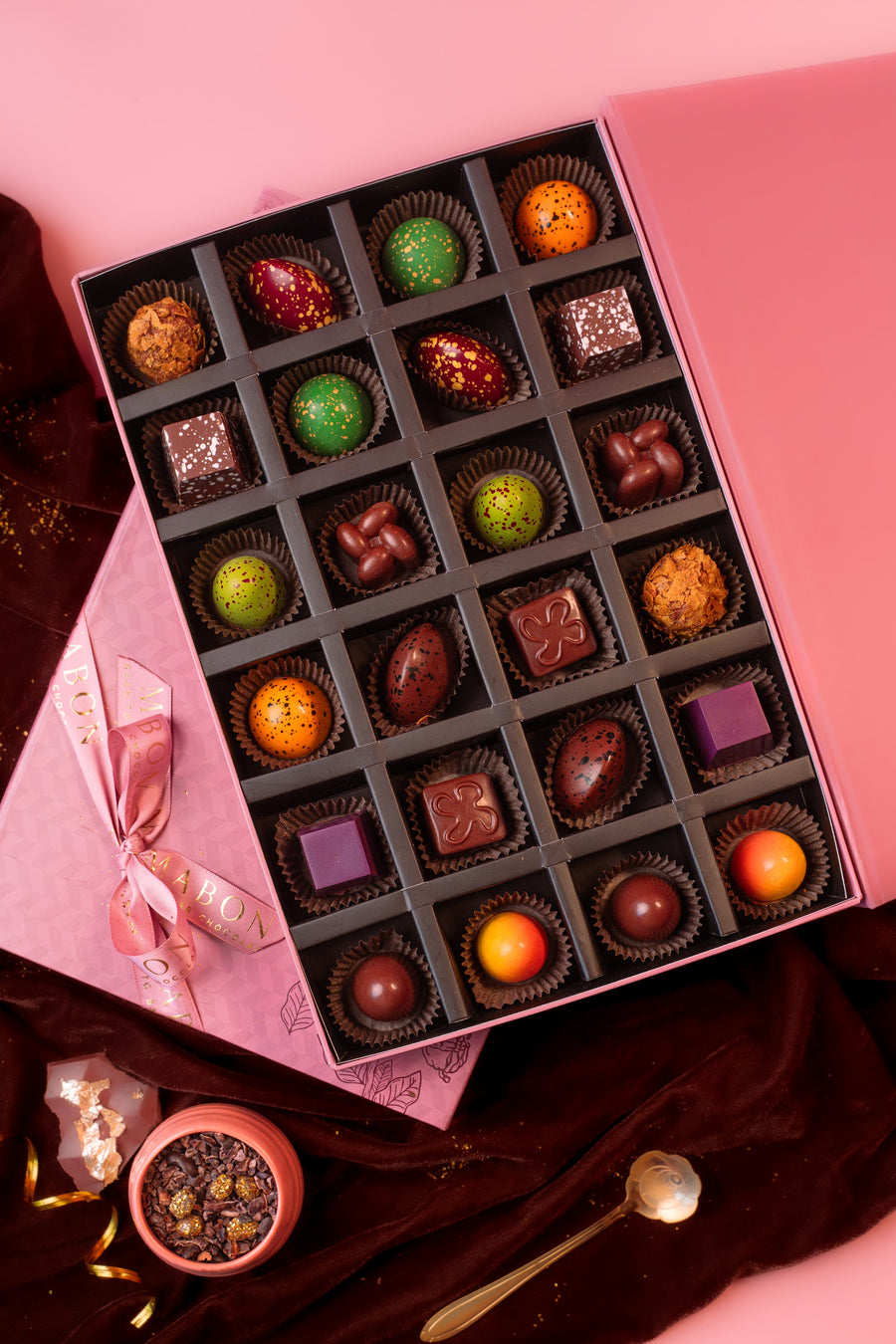 Luxury Chocolate Bonbons Box of 24 - hero