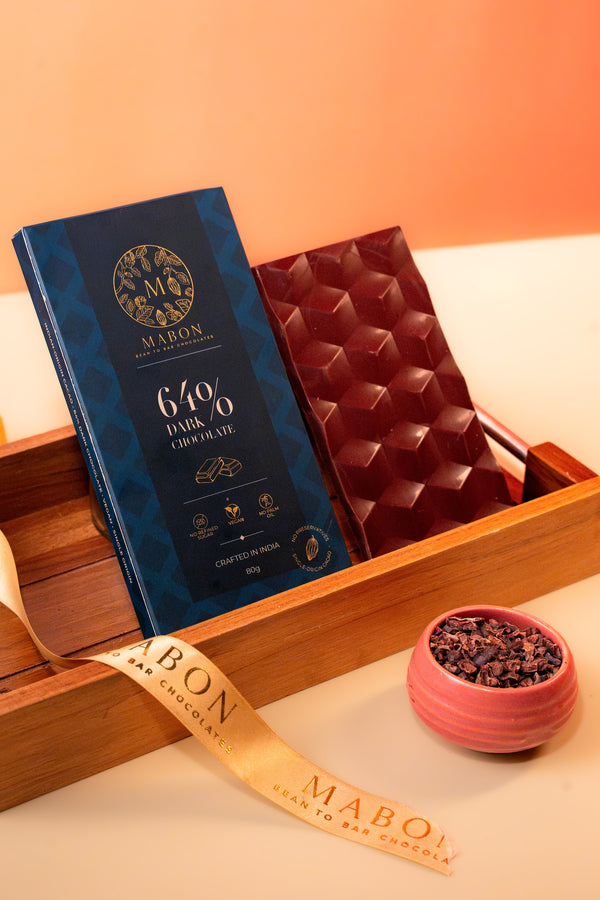 64% Dark Chocolate Bar 80g