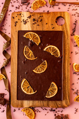 Candied Orange Chocolate Bark - hero