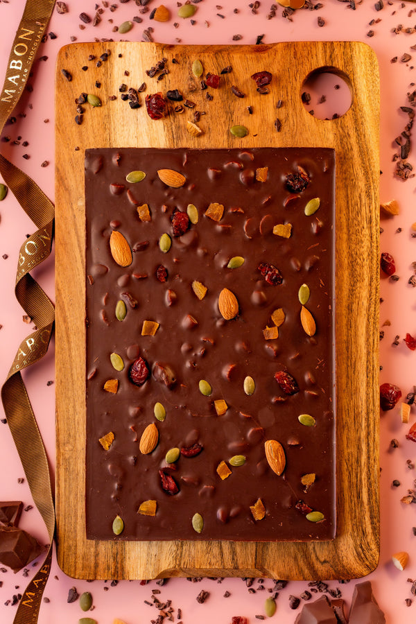 Fruit N Nut Chocolate Bark - hero