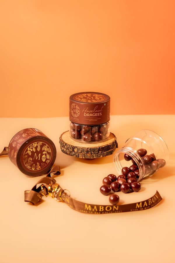 Hazelnut Chocolate Dragees (120g, 1 Jar)