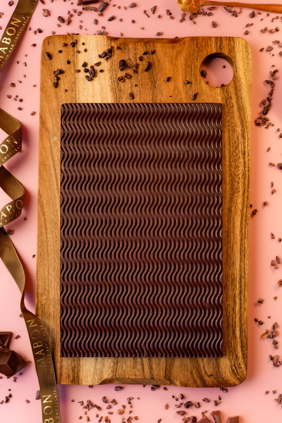 55% Dark Chocolate Bark — Mabon Chocolates, bean-to-bar from Idukki, Kerala cacao
