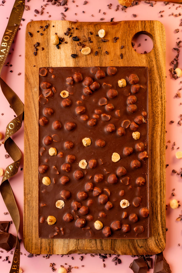 Hazelnut Chocolate Bark - hero