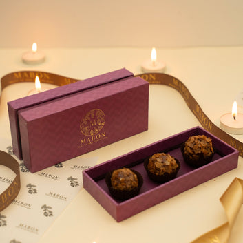 Luxury Chocolate Bonbons (Box of 3)