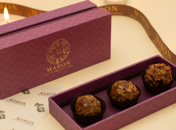 Luxury Chocolate Bonbons (Box of 3)