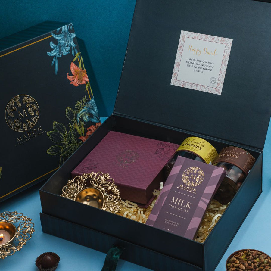 The Celebration Hamper — Mabon Chocolates, bean-to-bar from Idukki, Kerala cacao