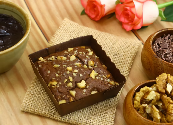 Chocolate Walnut Brownie (1 Piece)