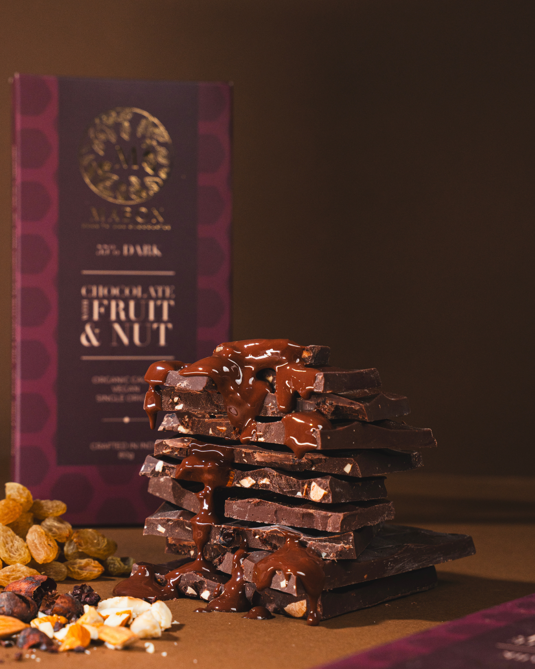 Fruit N Nut Dark Chocolate Bar (80g, 1 Bar)